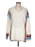 Unbranded Color Block White Pullover Sweater Size L - photo 1