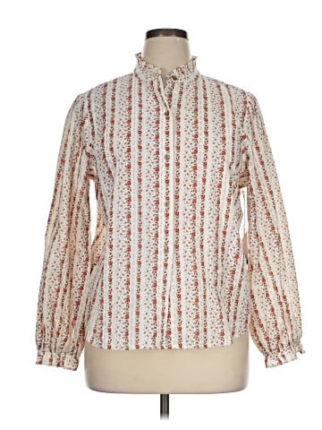 LC Lauren Conrad Long Sleeve Blouse (view 1)