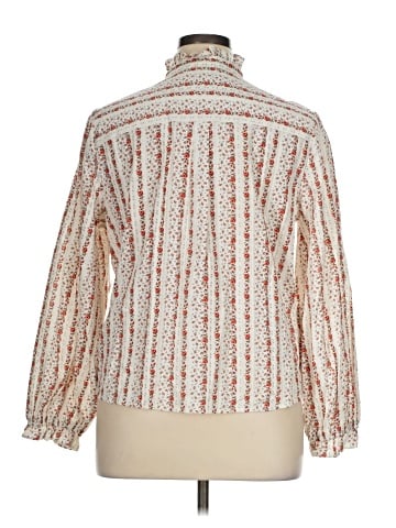 LC Lauren Conrad Long Sleeve Blouse (view 2)