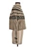 J.Crew Chevron-herringbone Tan Turtleneck Sweater Size XXS - photo 4