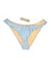 J.Crew Color Block Blue Swimsuit Bottoms Size M - photo 1