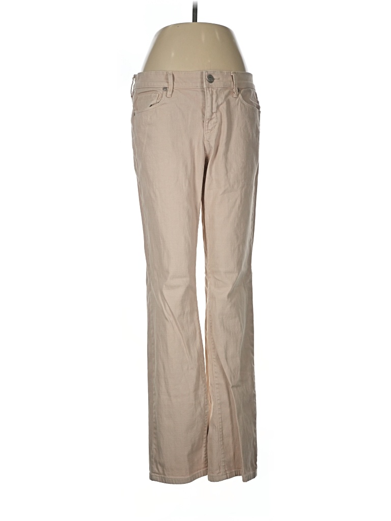 Pre-owned Ann Taylor Loft Jeans In Tan