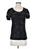 Apt. 9 Black Short Sleeve Blouse Size S - photo 1