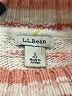L.L.Bean 100% Cotton Ivory Pullover Sweater Size S - photo 7
