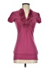 Maurices Pink Short Sleeve Top Size XS - photo 1