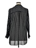 Alfani 100% Polyester Polka Dots Black Long Sleeve Blouse Size 14 - photo 2