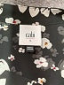 CAbi 100% Polyester Floral Black Long Sleeve Blouse Size S - photo 7