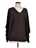 Neiman Marcus 100% Cashmere Brown Poncho Size L - photo 1