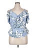 Blush 100% Polyester Blue Tank Top Size XL - photo 1