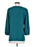 Investments Teal 3/4 Sleeve Blouse Size S - photo 2