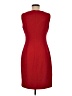 Calvin Klein Solid Red Cocktail Dress Size 8 - photo 2