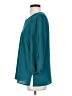 Investments Teal 3/4 Sleeve Blouse Size S - photo 5