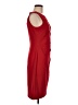 Calvin Klein Solid Red Cocktail Dress Size 8 - photo 4
