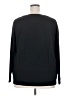 J.Jill Floral Black Pullover Sweater Size 2X - photo 2