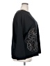 J.Jill Floral Black Pullover Sweater Size 2X - photo 4