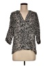 Joie 100% Silk Gray 3/4 Sleeve Silk Top Size M - photo 1