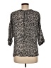Joie 100% Silk Gray 3/4 Sleeve Silk Top Size M - photo 2