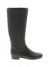 Zara Basic Black Rain Boots Size EU 38 - photo 1