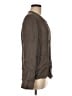 Vince. 100% Silk Brown Long Sleeve Silk Top Size M - photo 4