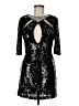 Alyce 100% Polyester Black Cocktail Dress Size 6 - photo 1