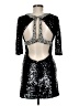 Alyce 100% Polyester Black Cocktail Dress Size 6 - photo 2