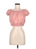 Unbranded 100% Cotton Pink Short Sleeve Top Size 8 - photo 1