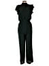 1.State 100% Polyester Solid Green Jumpsuit Size M - photo 2