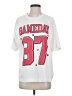 Double Zero 100% Cotton White 3/4 Sleeve T-Shirt Size S - photo 1