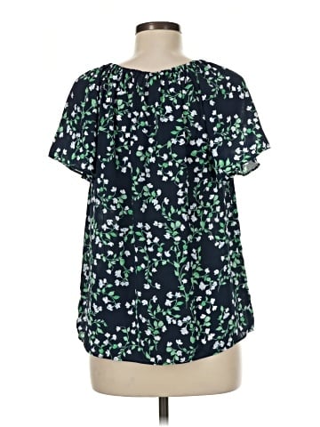 Ann Taylor LOFT Outlet Short Sleeve Blouse (view 2)