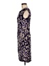 db established 1962 Print Purple Cocktail Dress Size 8 - photo 5