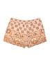 BCBGMAXAZRIA 100% Polyester Paisley Orange Tan Shorts Size L - photo 2