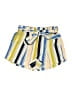 Haute Monde 100% Polyester Stripes Yellow Shorts Size L - photo 1