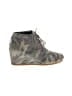TOMS Camo Gray Wedges Size 8 - photo 1