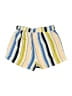 Haute Monde 100% Polyester Stripes Yellow Shorts Size L - photo 2