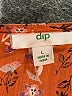 dip Orange Sleeveless Blouse Size L - photo 7