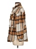 Unbranded 100% Polyester Plaid Brown Jacket Size L - photo 5