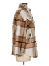 Unbranded 100% Polyester Plaid Brown Jacket Size L - photo 4