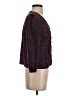 Marine Layer Floral Burgundy 3/4 Sleeve Blouse Size XS - photo 4
