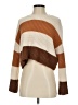Moon & Madison 100% Acrylic Color Block Brown Pullover Sweater Size XS - photo 1