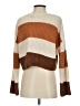 Moon & Madison 100% Acrylic Color Block Brown Pullover Sweater Size XS - photo 2