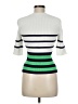 FRAME Green Short Sleeve Turtleneck Size M - photo 2