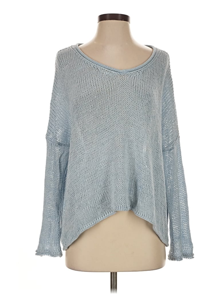 Pre-owned Wooden Ships Pullover Sweater In Blue