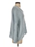 Wooden Ships Metallic Blue Pullover Sweater Size S - photo 4