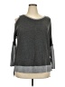 A.gain Gray 3/4 Sleeve Top Size 2X (estimated) - photo 1