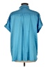 She + Sky Blue Short Sleeve Blouse Size M - photo 2