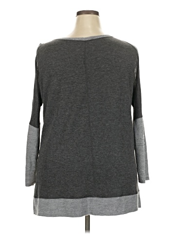 A.gain 3/4 Sleeve Top (view 2)