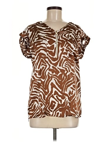 Ellen Tracy Short Sleeve Blouse (view 1)