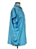 She + Sky Blue Short Sleeve Blouse Size M - photo 4