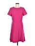 Ann Taylor Solid Pink Casual Dress Size 6 - photo 1