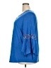 Democracy Blue 3/4 Sleeve Blouse Size 3X - photo 5
